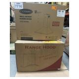 2 pcs Assorted Range Hoods