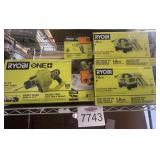 4 pcs Assorted Ryobi Items: Pressure Washer K