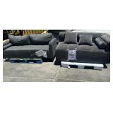 2 pcs Grey Couches