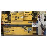 5 pcs Assorted Tools and Vacuum- DeWalt and B