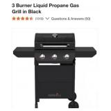 ( 2)Nexgrill  3- Burner Liquid Propane Gas Grill