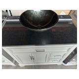 1) Carriage 36 in. W x 21.5 in. D x 34 in. H