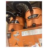 3 Assorted Ridgid Items- (2) Vacuums (1) Tile S