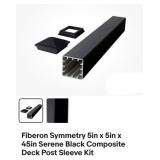 9 packs Fiberon Symmetry 5in x 5in x 45in
