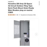 2 pcs Homeline 200 Amp 30-Space 42-Circuit