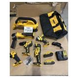 Assorted Tools and Tool bag (empty)