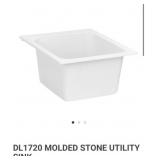 DL1720 MOLDED STONE UTILITY SINK