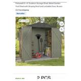 3 pcs Assorted Outdoor Sheds