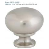 20 packs of 25 pcs ANVIL MARK 2491935 1-1/4"