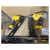 2 pcs DeWalt Framing Nailers