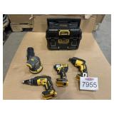 5 pcs Assorted DeWalt Items