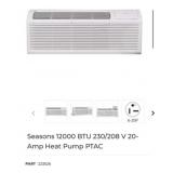 (1) Seasons 12000 BTU 230/208 V 20-Amp Heat Pump
