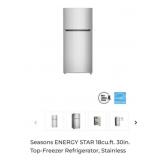 (1) Seasons ENERGY STAR 18cu.ft. 30in.