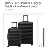 (3) Delsey Paris 2-piece Hardside Luggage Set-