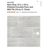 448 sq. ft. MSI Nyon Gray 12 in. x 24 in.