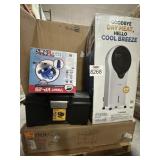4 pcs Assorted Items: Kitchen Cart: Air Cooler,