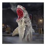 2 pcs Assorted Halloween Decor