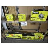 4 pcs Assorted Ryobi Items