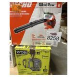 (2) Assorted Tool Items: (1) Blower (1) Power