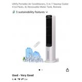 (3) Uthfy Portable Air Conditioners, 3-in-1 Swamp