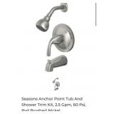 12 pcs NEW Seasons Anchor Point Tub And Shower