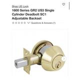 60 pcs NEW Assorted Single Cylinder Deadbolt
