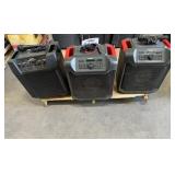 (3) Assorted Ion Speakers