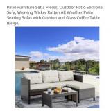 (2) Assorted Patio Sets
