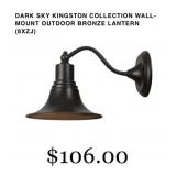 12 pcs DARK SKY KINGSTON COLLECTION WALL-MOUNT