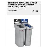 2 pcs new SLIM JIMï¿½ RECYCLING STATION 2-STREAM