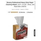 5 cartons NEW  Brawny Professional Heavy Duty