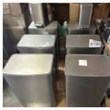 8 pcs Assorted Trash Bins