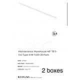 7 pcs Assorted Lighting: 5 ft.  Shop Lights,