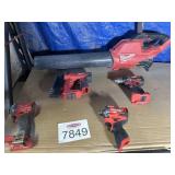 5 pcs Assorted Milwaukee Items