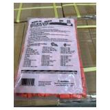 20 Packs of 500 pcs Orange Wire Connector NEW