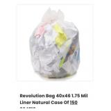 10 boxes of 150 pcs Revolution Bag EcoMax Liner -
