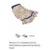 120 packs NEW Renown 5 In. Headband 24 Oz. White