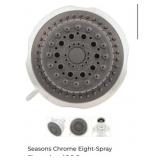 48 pcs Seasonsï¿½ Chrome Eight-Spray Showerhead 2