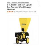 (1) Champion Power Equipment 3 in. Dia 224 cc