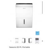 (2) Seasons 50 Pt. Portable Dehumidifier