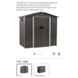 2 pcs Assorted Sized Sheds