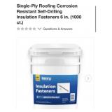 4 packs NEW Single-Ply Roofing Corrosion Resistant