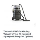 (1) Tennantï¿½ V-WD-24 Wet/Dry Vacuum w/ Tool Kit