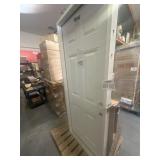 (1) 80 in. x 30 in. prehung Outswing Door