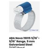 86 packs of 10 pcs ABA Nova 19015 5/16"- 9/16"
