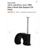 108 packs  Apollo 1/2 in. and 3/4 in. 2-in-1 PEX