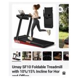 Umay SF10 Foldable Treadmill with 10%/15% I