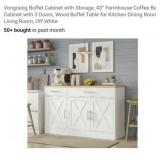 3 pcs Assorted Home Furniture- (3) Buffet Cabinets