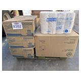 Assorted Toilet Paper and Paper Towels