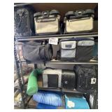 Assorted Items: Coolers, Pool Items